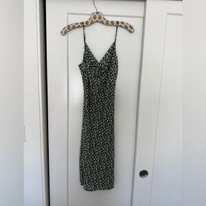Gorgeous Forest Green Summer Dress